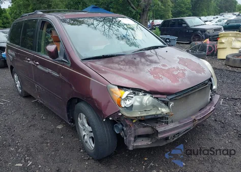 2007 Honda Odyssey Ex-L z USA, uszkodzony, nr VIN 5FNRL38747B407963